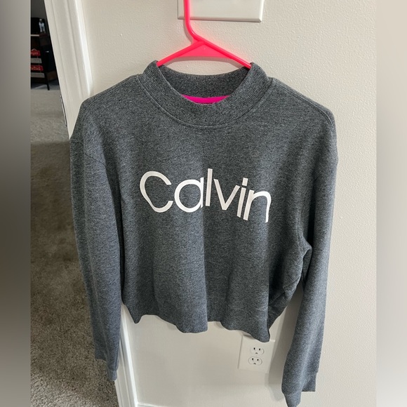 Calvin Klein athleisure cropped sweatshirt. - Picture 1 of 1